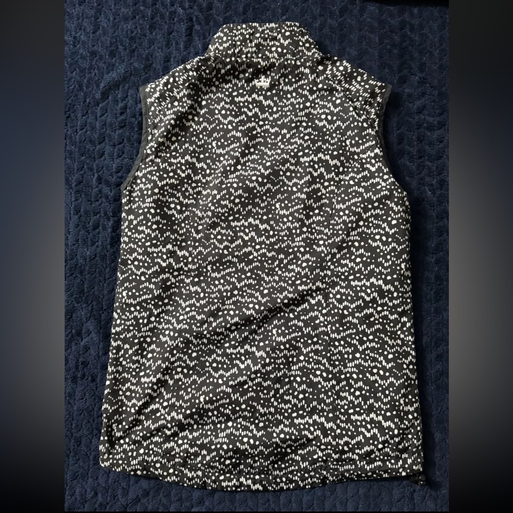Peter‎ Millar Mens E4 Wind Reversible Full Zip Vest Black White Size Xsmall - Picture 2 of 13